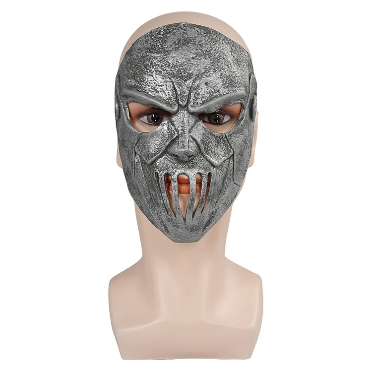 Slipknot Mike GrayLatex Mask Cosplay Accessories Halloween Carnival Props