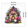 House Gnome-11CT Stamped Cross Stitch 40*40cm/15.75*15.75in
