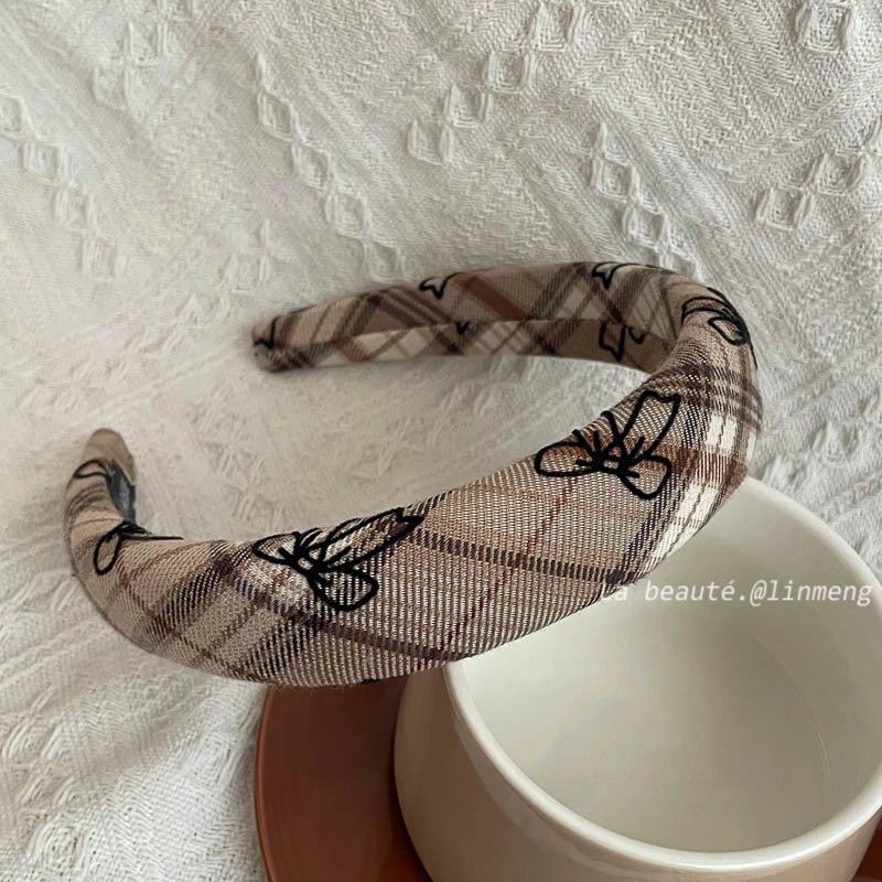 Elegant Retro Solid Color Cloth Hair Band