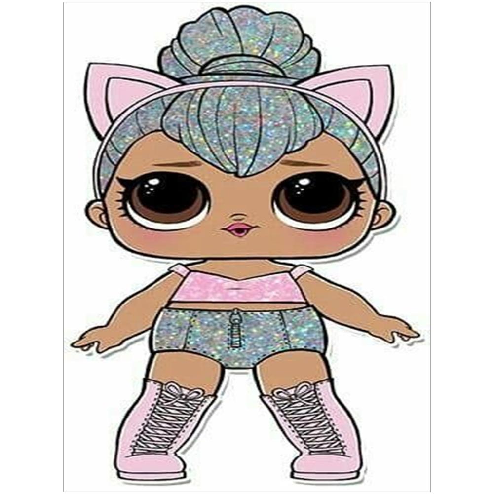 

30*40CM - Surprise Doll - Round Drill Diamond Painting, 501 Original