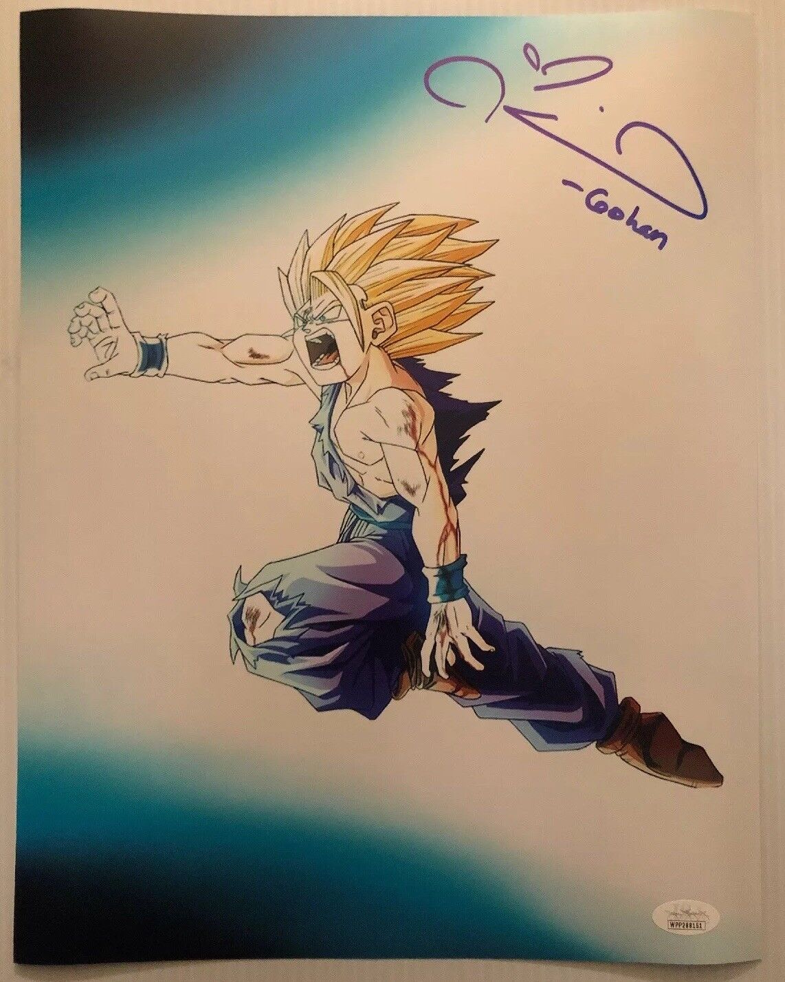 Colleen Clinkenbeard Signed Autographed 11x14 Photo Poster painting Gohan Dragon Ball Z JSA COA2