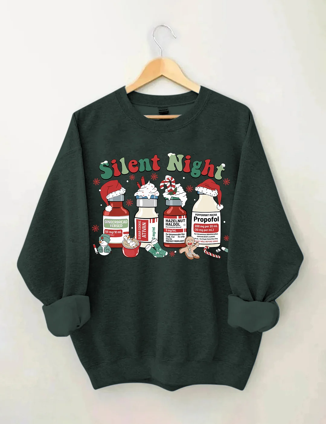 Silent Night Christmas Sweatshirt
