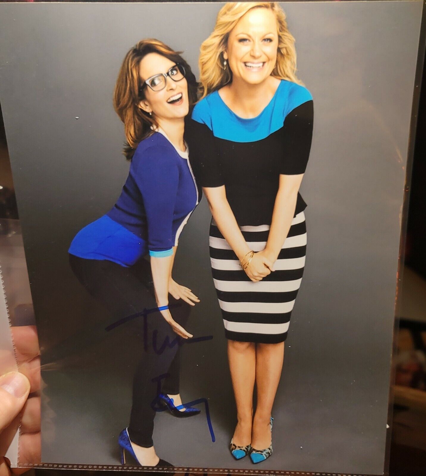 Tina Fey SNL hand signed autographed 8x10 Photo Poster painting Actress