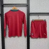 2026 Kids World Cup Portugal Long Sleeve Soccer Jersey Home