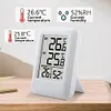 Wireless Weather Station Temperature and Humidity Monitor 100m Range for Desktop