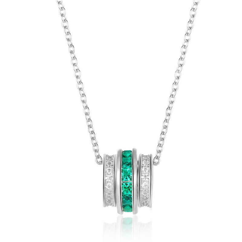 Emerald Diamonds 0.6ct. Necklaces