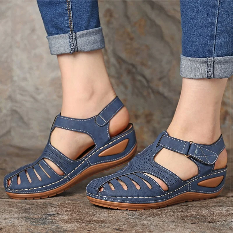 Women Sandals 2020 New Wedges Shoes For Women Summer Sandals Gladiator Casual Platform Sandals With Wedge Heels Sandalias Mujer
