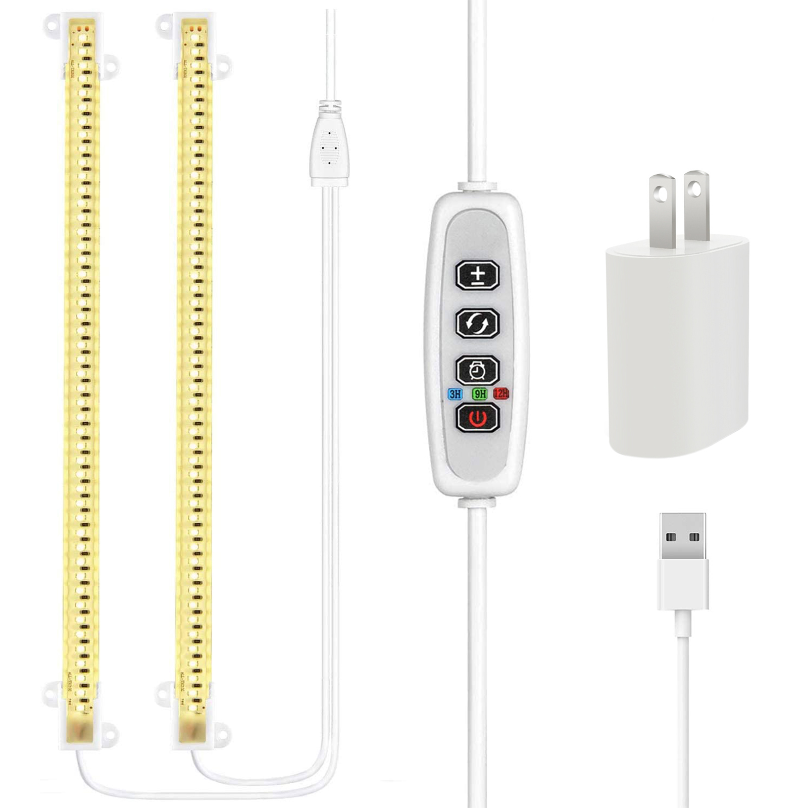 

LED Plant Grow Light Strip 10 Dimmable Levels Full Spectrum Grow Lamp, 501 Original