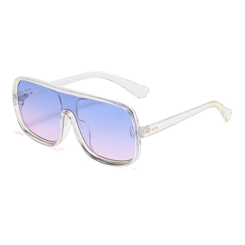 Casual Elegant Minimalist Solid Color Ac Special-Shaped Mirror Full Frame Women's Sunglasses
