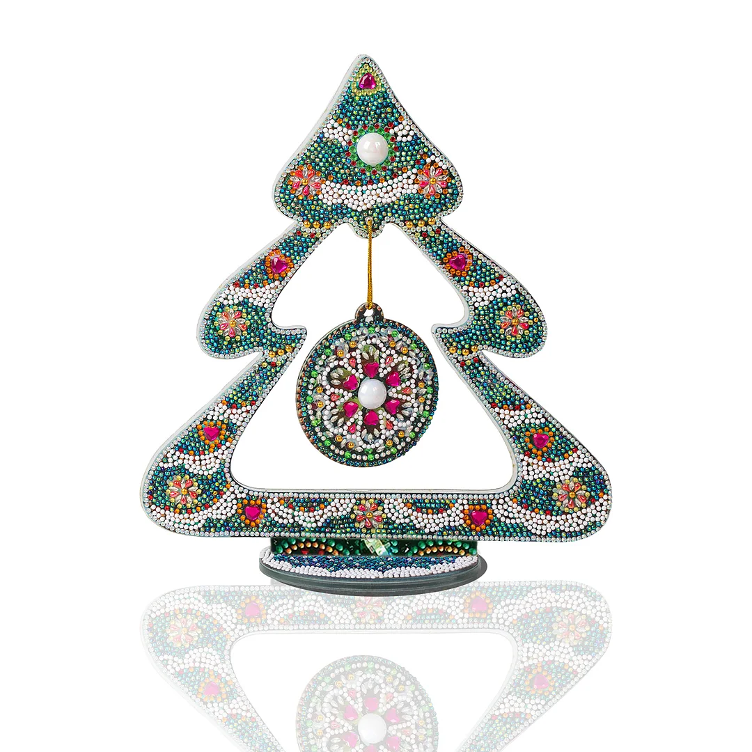 DIY Diamond Painting Christmas Tree Crystal Art Ornaments