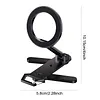 For Magsafe Foldable Magnetic Phone Holder 360 Rotation Cell Phone Stand with 1/4in Threads & Hook for iPhone 17 16 15 14 13 12 Pro Max