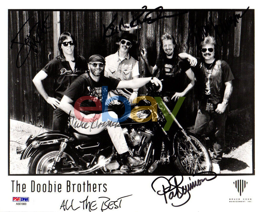 THE DOOBIE BROTHERS AUTOGRAPHED 8X10 Photo Poster painting reprint