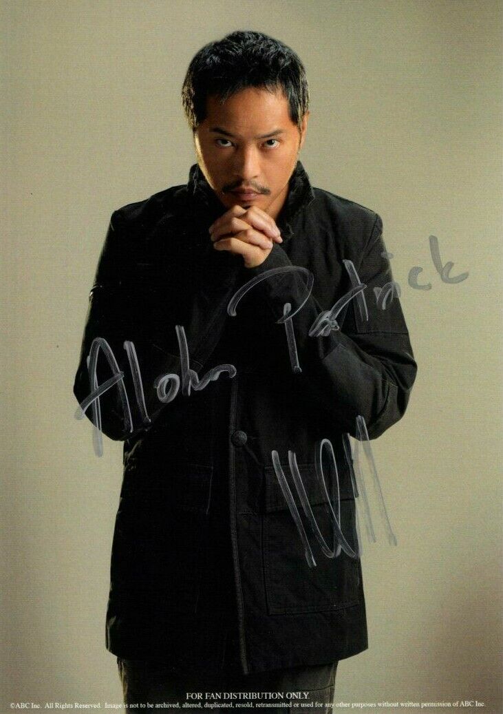 KEN LEUNG Autographed Signed LOST MILES STRAUME Photo Poster paintinggraph - To Patrick