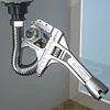 Aluminium Alloy Bathroom Wrench Large Opening Wrench Sanitary Wrench Tool