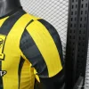Player Version 25/26 Al-Ittihad Home Jersey With New Sponsor
