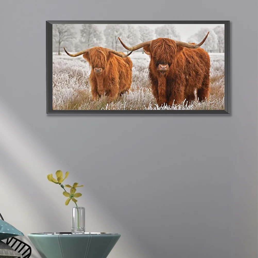 Diamond Painting - Full Round Drill - Yak(80*40cm)