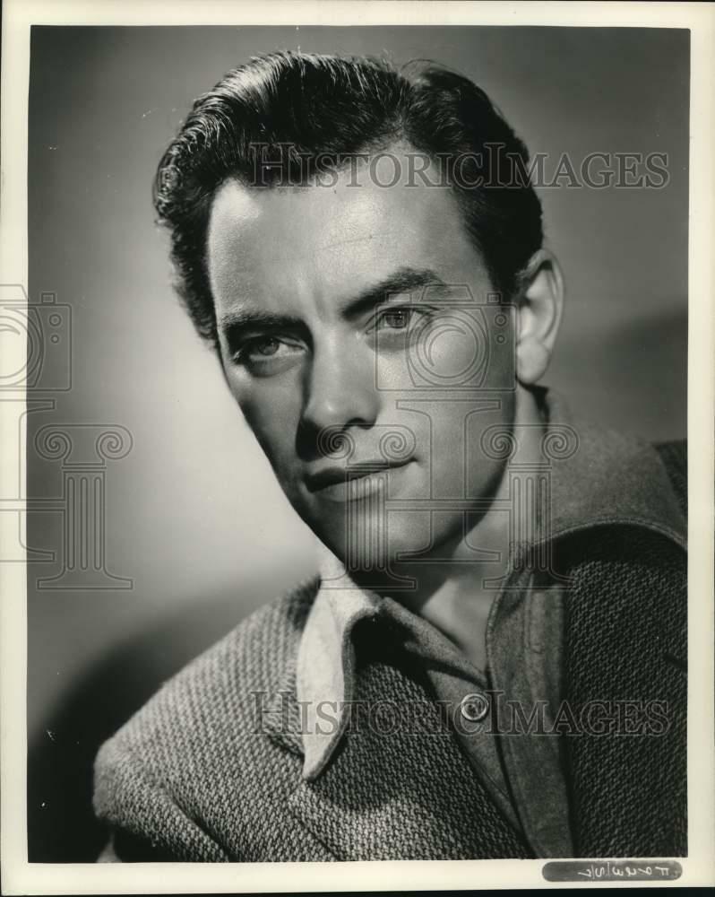 Press Photo Poster painting Actor John Ireland - lrx50432