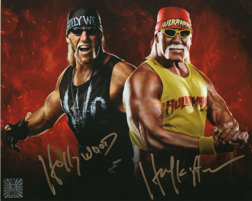 HULK HOGAN SIGNED AUTOGRAPH 8x10 Photo Poster painting - W/ HOLLYWOOD INSCRIPTION, WWF ICON RARE