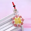 Snowflake Beaded Counted Cross Stitch Ornament Kit Cross Stitch Bead Keychain 