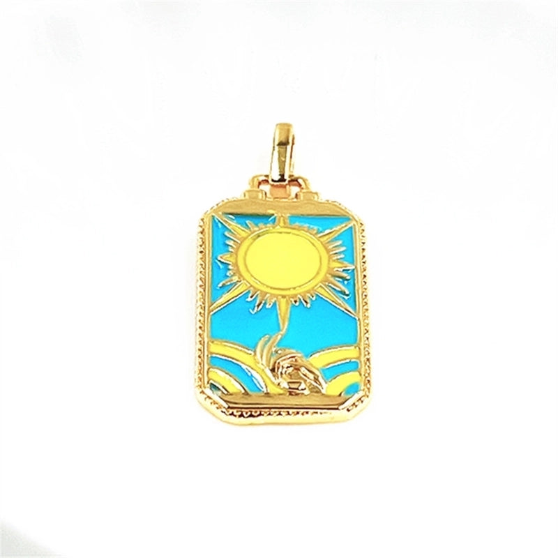 1 Piece Minimalist Star Copper Chain Pendant Necklace