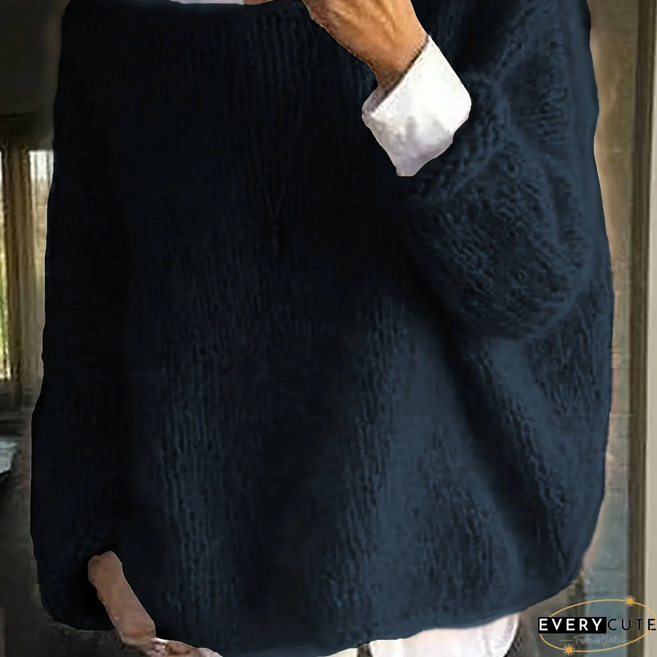 Edgy and snug Sweater