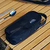Camping Cookware Storage Bag Travel Tableware Pouch for Outdoor Picnic (Black)
