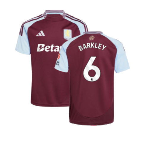 Aston Villa Ross Barkley 6 Home Trikot 2024-2025