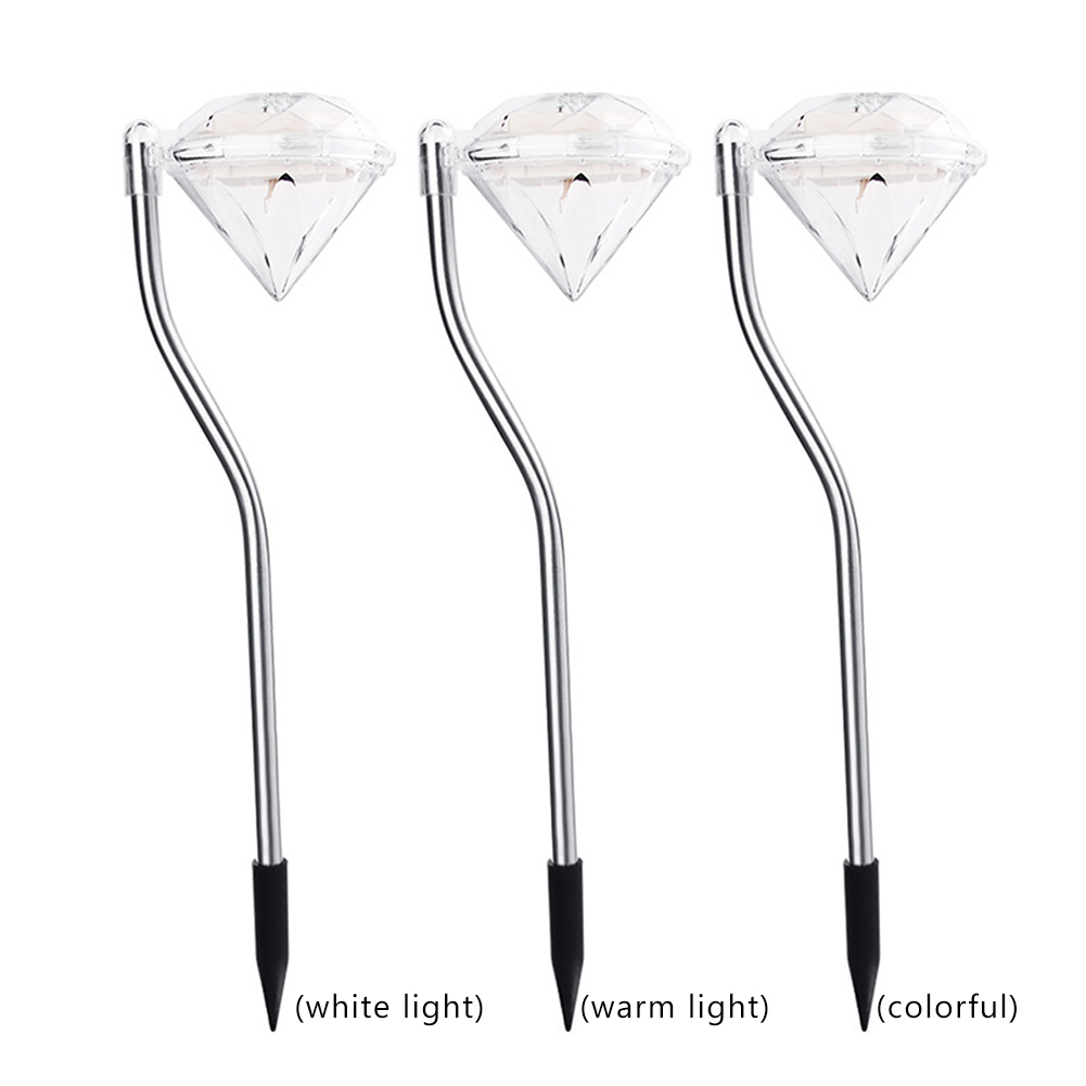 

4x Solar Diamond Light LED Outdoor Garden Landscape Lawn Path Decor Lamp, 501 Original