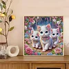 Diamond Painting-DIY Crystal Rhinestone Cat