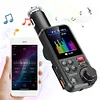 1.8 Inch Wireless Bluetooth-Compatible FM Transmitter QC3.0 Charging MP3 Player