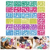 (US Local)30 Pieces Drawing Stencils Tool Set Drawing Templates for Drawing and Painting