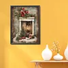 Christmas Fireplace-11CT Stamped Cross Stitch 40*53cm/15.75*20.87in tapestrymarket