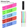 For TCL RC923A FMB1 / RC813A FMB1 Silicone Protective Cases with Lanyard TV Remote Protective Cover Shockproof&Dustproof 360 Protection Remotes Covers for Preventing Remote Control Loss