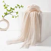 Plain Colors Grey Tassel Hijab Shawl Scarf