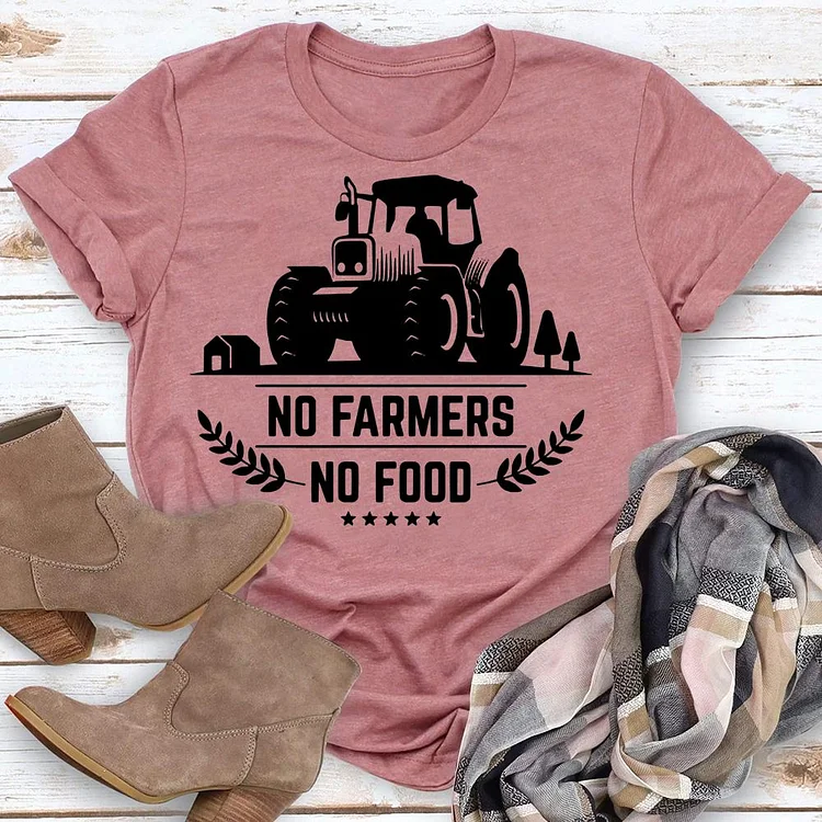 PSL - no farmers no food village life T-shirt Tee -03881