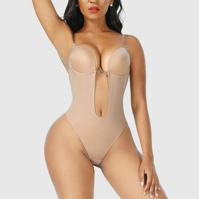 (🔥Hot Sale)Plunge Backless Body Shaper Bra
