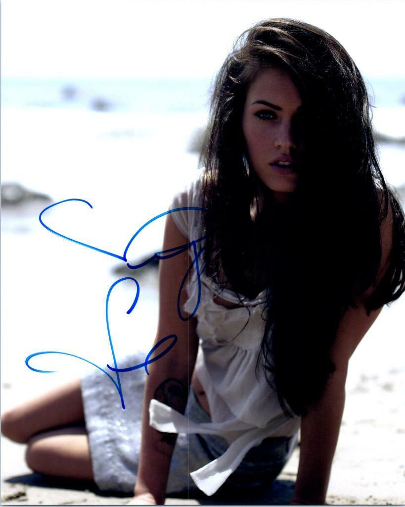 Megan Fox 8x10 Signed Autographed Photo Poster painting Picture with COA