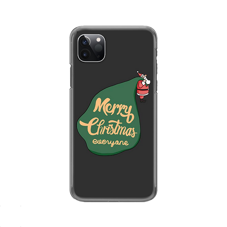 Santa With Too Many Presents, Christmas iPhone Case
