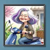 Diamond Painting-DIY Full Round Drill Elderly Lady