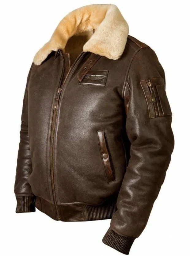 50% OFF - B-15 FAST EAGLE SHEEPSKIN FLIGHT JACKET