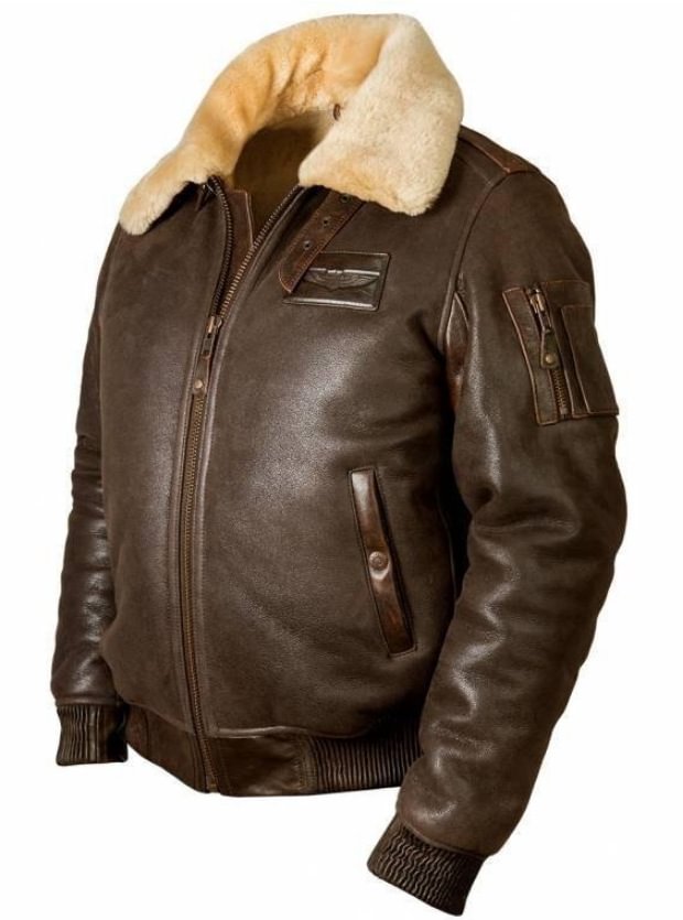 50% OFF - B-15 FAST EAGLE SHEEPSKIN FLIGHT JACKET