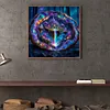 Diamond Painting -DIY Round Drill Iridescent Castle(40x40cm)