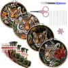 4 Set Tiger Series- Embroidery Kits