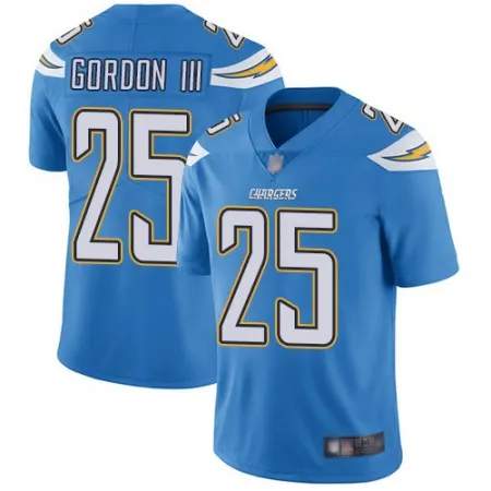 Men's Los Angeles Chargers #25 Melvin Gordon Blue Vapor Untouchable Limited Stitched NFL Jersey
