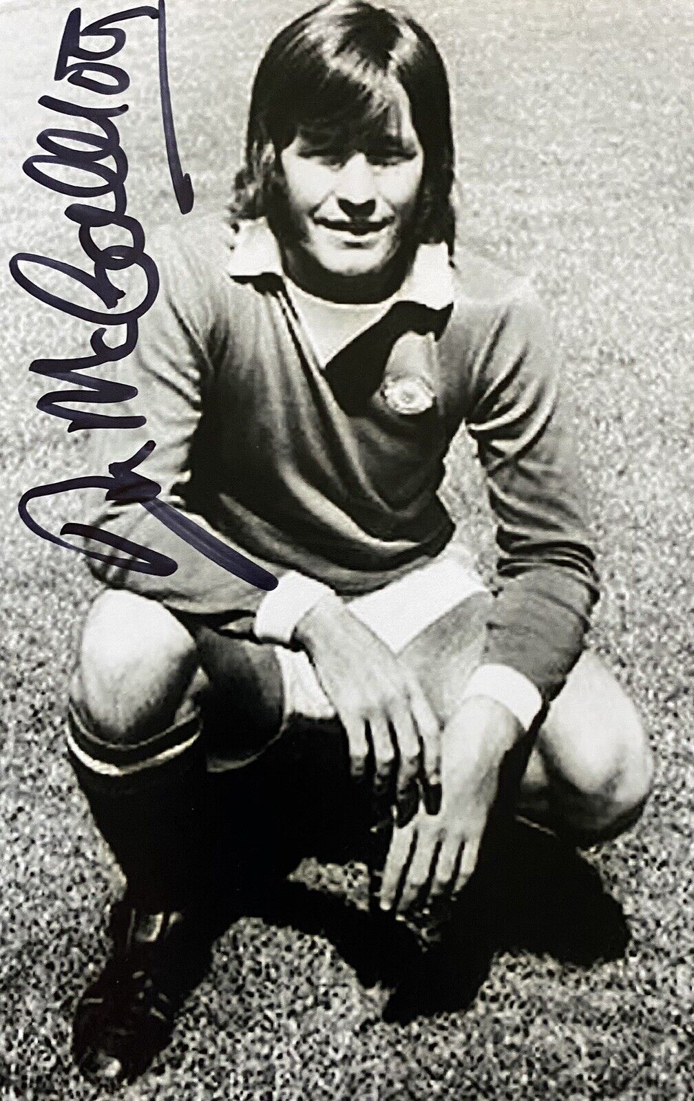 Jim McCalliog Genuine Hand Signed Manchester United 6X4 Photo Poster painting