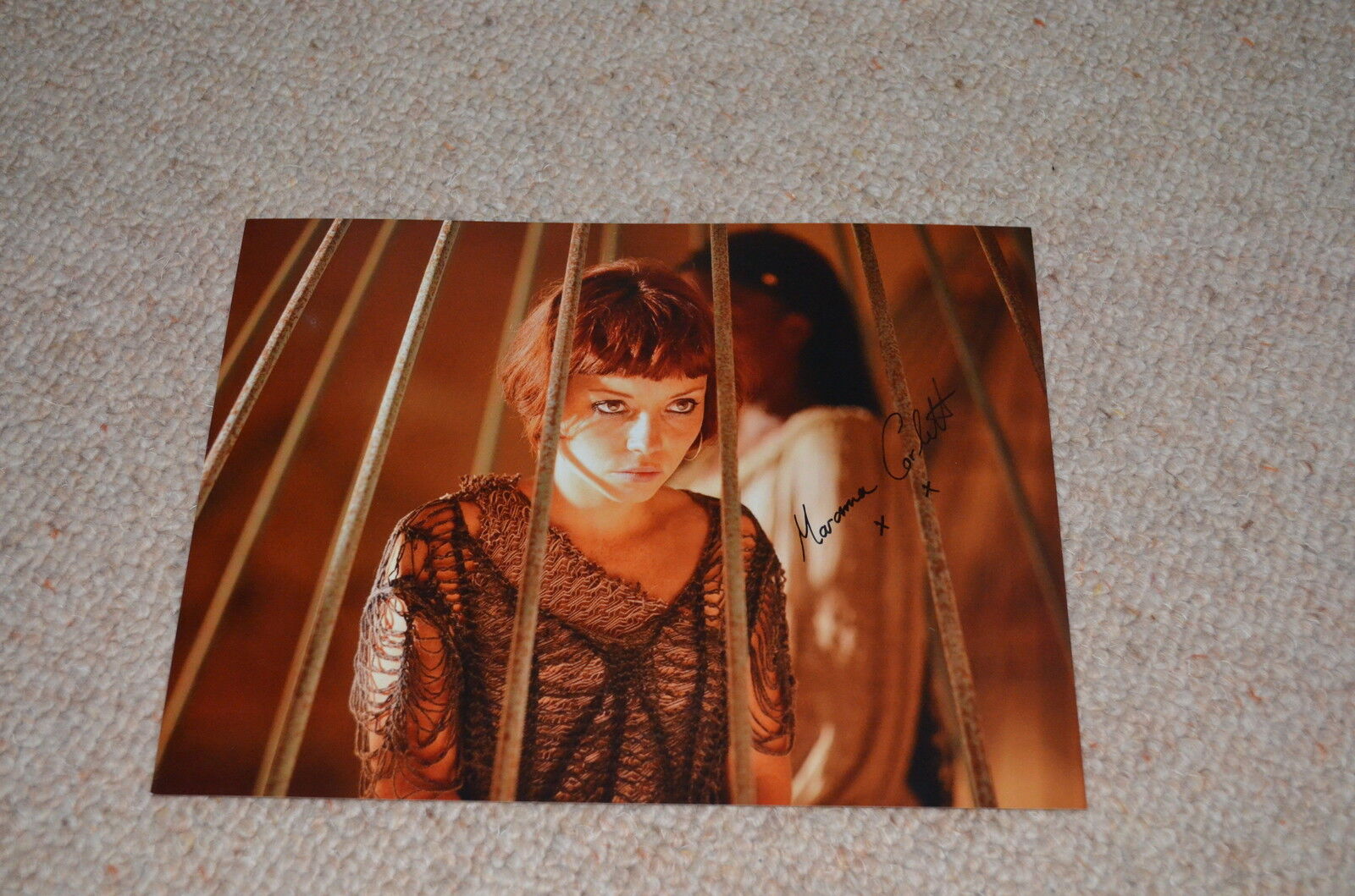 MARAMA CORLETT signed autograph In Person 8x10 20x25 cm SINDBAD Rina