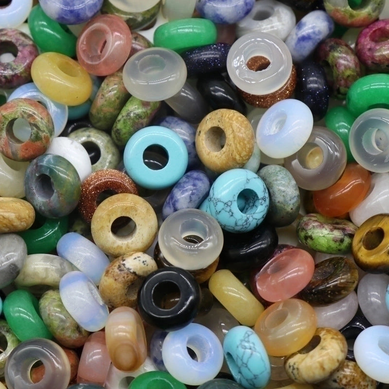 1 Piece Gem Geometric Beads