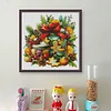 Christmas Cooky-14CT Stamped Cross Stitch 53*53cm/20.87*20.87in tapestrymarket