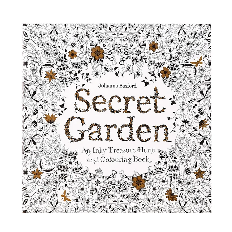 Secret Garden Coloring Book 96 Pages DIY Drawing Book Anti-Stress for Kids Adult gbfke