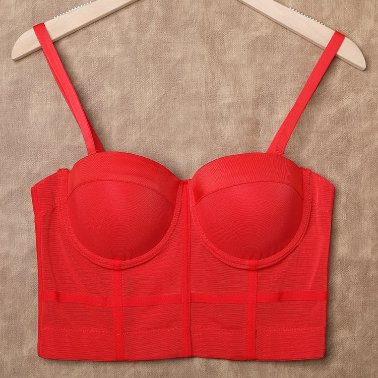 Women's Underwear Chest Bracelet Small Vest Strap Tube Top Girl Wrapped Chest Cami Top Corset Vest - vzzhome